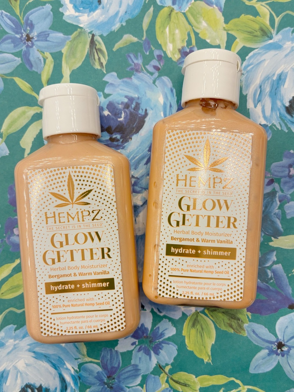 Hempz Glow Getter Shimmer Moisturizer